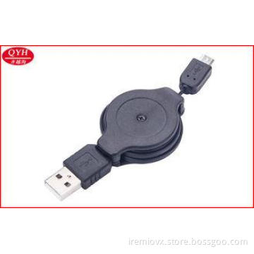 Samsung Phone Retractable Micro USB Cable Charging sync dat